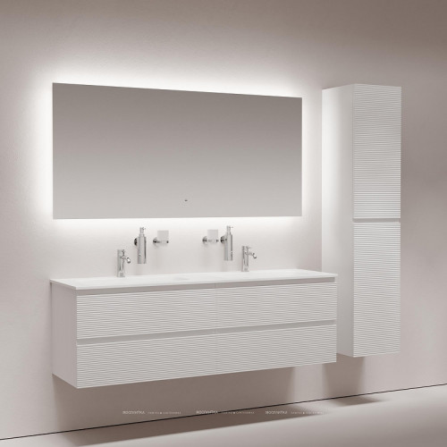 Зеркало Sancos Square 160 SQ1600 с подсветкой с сенсорным выключателем и диммером