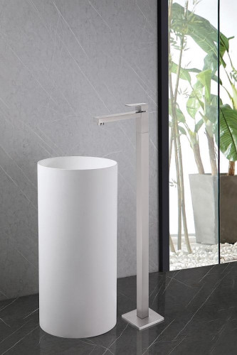 Смеситель для раковины Abber Daheim AF8241SP цвет Сатин