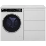 Тумба под раковину Brevita Grafit 120 GRA-01060-023Я Белая матовая МДФ / ЛДСП