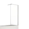 Шторка для ванны New Trendy NEW SOLEO Chrome x100 P-0076-WP