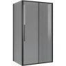 Душевой уголок Niagara Nova 120х100 NG-85-12TB-TB100-34 профиль Черный матовый стекло тонированное