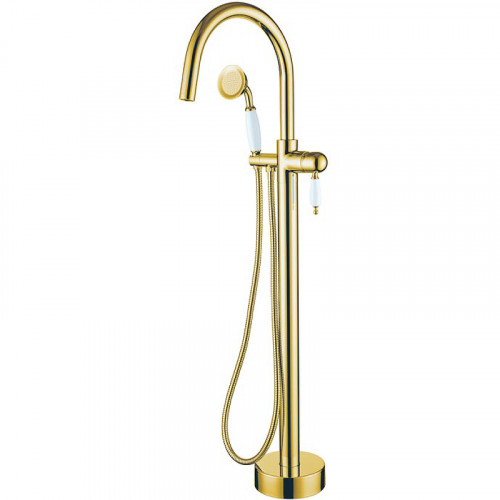 Смеситель для ванны Boheme Imperiale 289 Золото латунь на пол