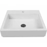 Раковина Bien Infinitum 50 INLG05001VD1W5000 Белая фарфор накладная
