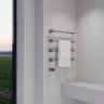 Электрический полотенцесушитель Abber Charme AH4004BST цвет Сталь брашированная