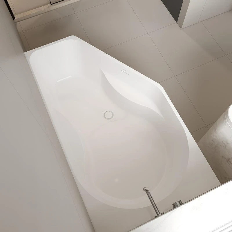 Акриловая ванна Abber 160х90 AB9505 L цвет Белый