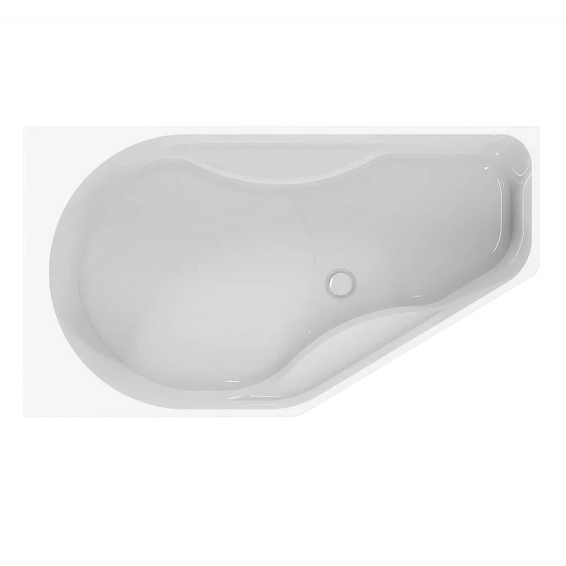Акриловая ванна Abber 160х90 AB9505 L цвет Белый