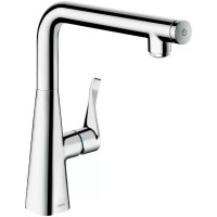 Смеситель для кухни Hansgrohe Metris Select M71 14847000 Хром латунь