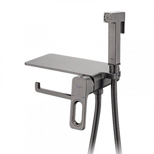 Гигиенический душ со смесителем Raglo R51.55.09 цвет Графит матовый