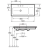 Мебельная раковина Villeroy&Boch Venticello 100 4134L301 цвет Альпийский белый