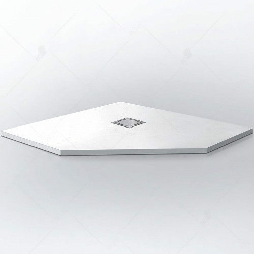 Душевой поддон из искусственного камня RGW Stone Tray ST/T-W 90х90 16155099-01 Белый