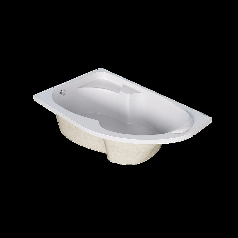 Акриловая ванна Creto Doris 150х90 L 14-15090L цвет Белый