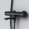 Смеситель для ванны AM.PM X-Joy F85A50022 с термостатом Черный матовый