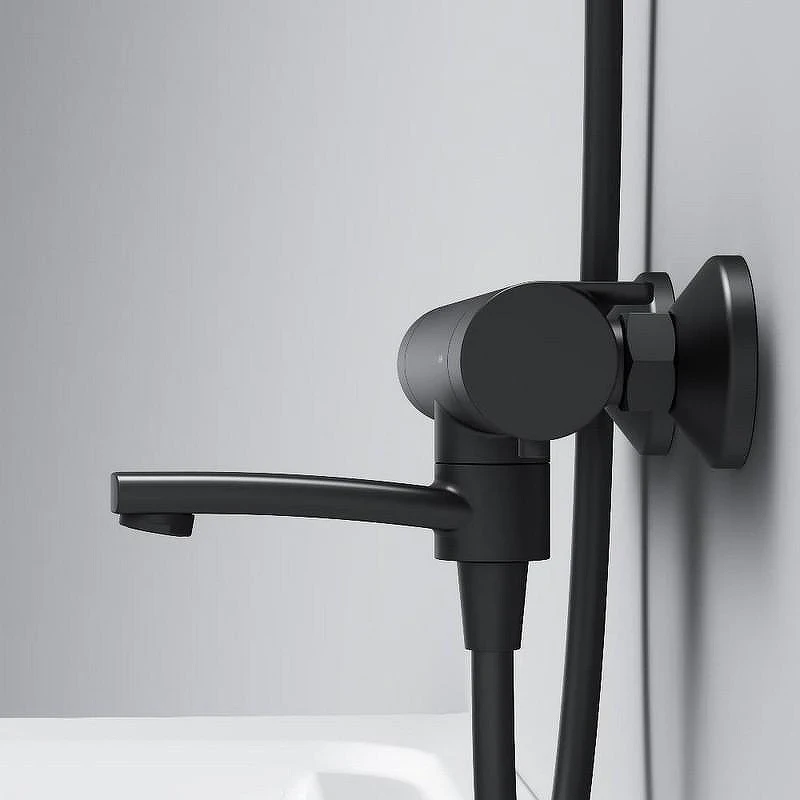 Смеситель для ванны AM.PM X-Joy F85A50022 с термостатом Черный матовый