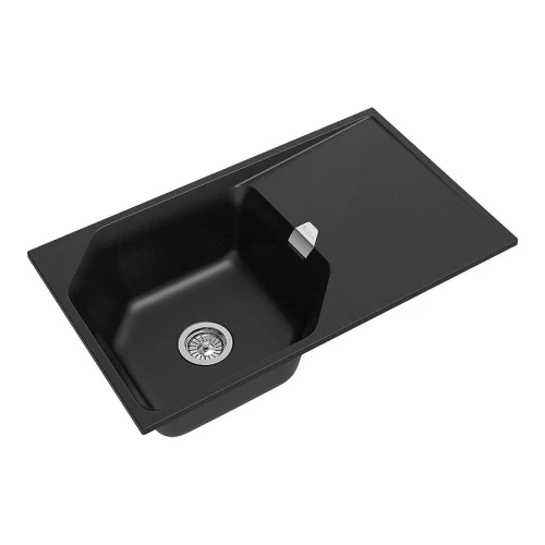 Кухонная мойка Rivelato Locus LS-85 nero цвет Черный