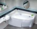 Акриловая ванна Ravak Asymmetric 160x105 L C461000000 без гидромассажа