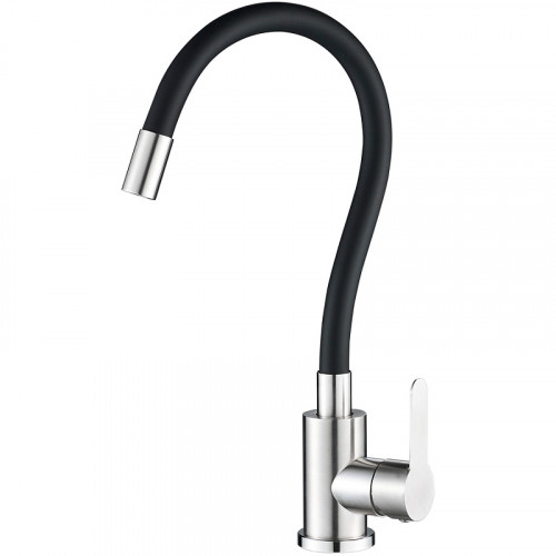 Смеситель для кухни WesnaArt Eko EKO05-140 Сатин Черный