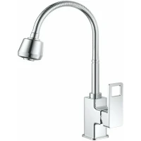 Смеситель для кухни Haiba HB73615 Хром латунь