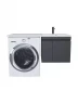 Раковина Uperwood Magenta 110 R 2490000011 с местом под стиральную машину цвет Белый глянцевый