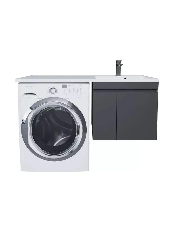 Раковина Uperwood Magenta 110 R 2490000011 с местом под стиральную машину цвет Белый глянцевый