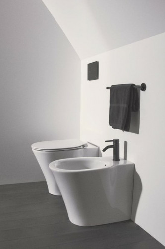 Смеситель для биде Ideal Standard Ceraline BC197XG Черный шелк латунь