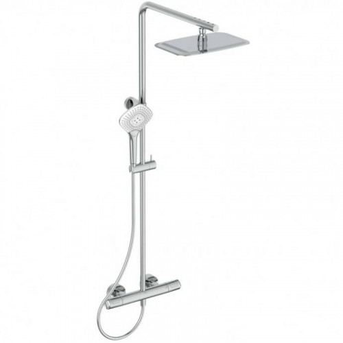 Душевая система Ideal Standard Ceratherm T100 A7705AA с термостатом Хром латунь на стену