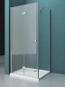 Душевой уголок BelBagno Albano 100х80 ALBANO-ASH-1-100/80-C-Cr профиль Хром стекло прозрачное