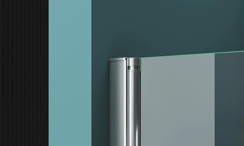 Душевой уголок BelBagno Albano 100х80 ALBANO-ASH-1-100/80-C-Cr профиль Хром стекло прозрачное