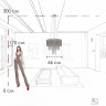 Подвесной светильник Loft it Opera 10406/660