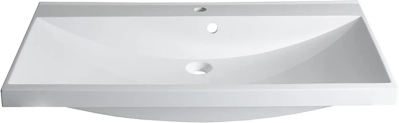 Тумба с раковиной Aquanet Нота New 90 345803 цвет Дуб веллингтон табак