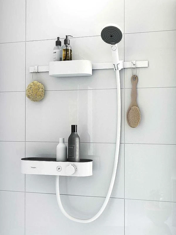 Крючок Hansgrohe WallStoris 27914700 Белый матовый