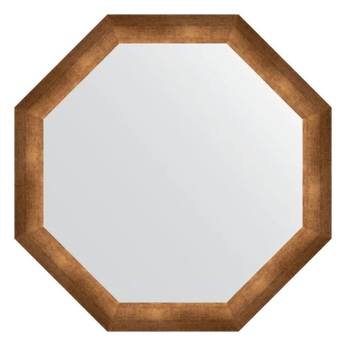 Зеркало Evoform Octagon 72х72 BY 3817 в багетной раме - Состаренная бронза 66