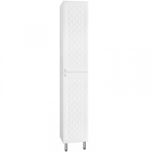 Шкаф пенал Style Line Канна 36 Белый глянец МДФ / ЛДСП