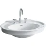 Раковина Hatria Dolcevita 75 Y0EW01 Белая фаянс подвесная