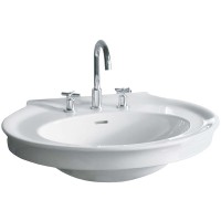 Раковина Hatria Dolcevita 75 Y0EW01 Белая фаянс подвесная