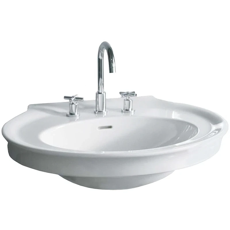 Раковина Hatria Dolcevita 75 Y0EW01 Белая фаянс подвесная