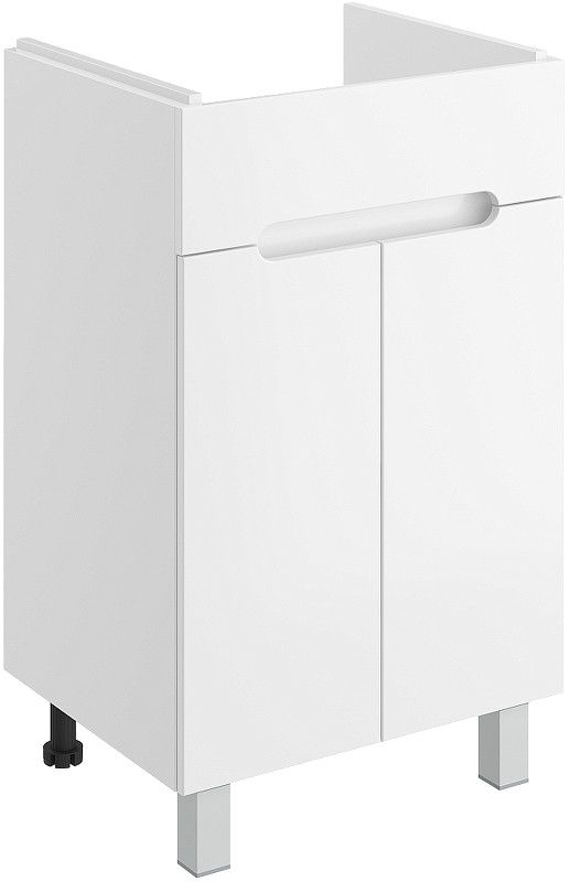 Тумба под раковину DIWO Коломна 50 KOL.T.50/S/W цвет Белый