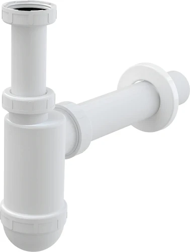 Сифон для раковины Alcaplast A43 цвет Белый