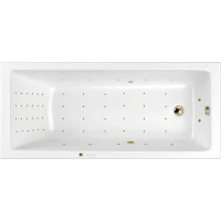 Акриловая ванна Whitecross Wave 180x80 0101.180080.100.NANO.GL с гидромассажем