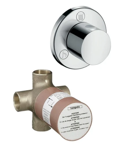 Переключатель потоков Hansgrohe 15932000S цвет Хром