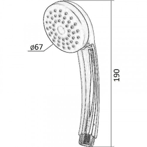 Душевой гарнитур Orange LMP01cr Хром