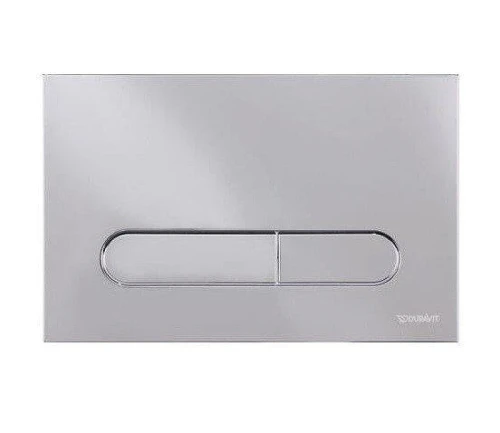 Кнопка смыва для инсталляции Duravit DuraSystem WD5009021000 цвет Хром глянцевый