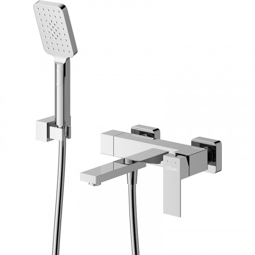 Смеситель для ванны Cezares Slider SLIDER-VD-01 Хром нержавеющая сталь на стену