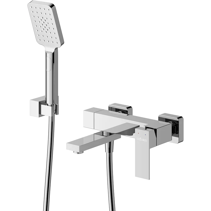 Смеситель для ванны Cezares Slider SLIDER-VD-01 Хром нержавеющая сталь на стену