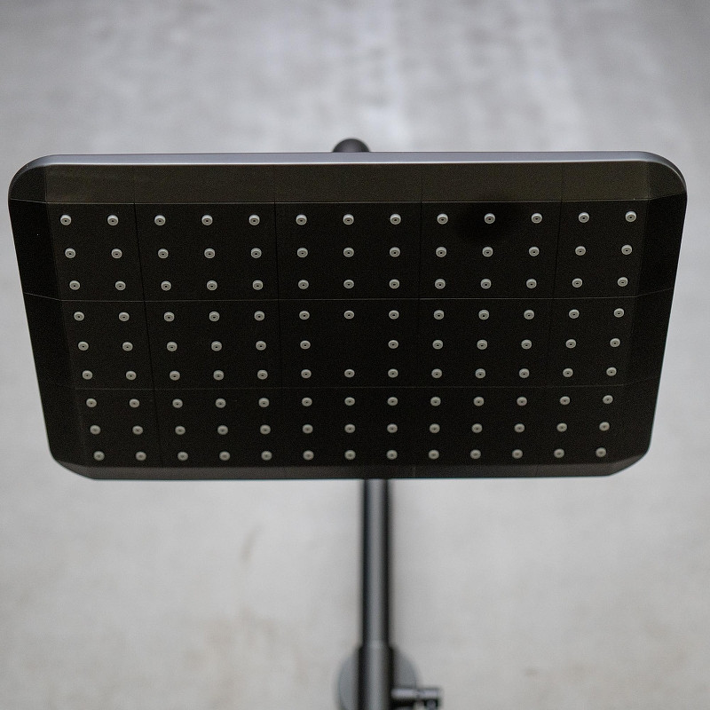 Душевая система Lemark Ursus LM7272BL c термостатом цвет Черный матовый