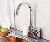 Смеситель для кухни WasserKRAFT Aller 1067 Хром латунь