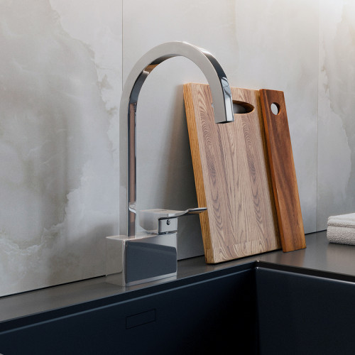 Смеситель для кухни WasserKRAFT Aller 1067 Хром латунь