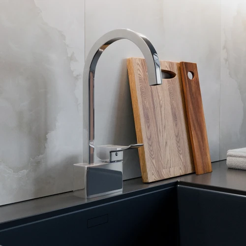 Смеситель для кухни WasserKRAFT Aller 1067 Хром латунь