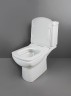 Унитаз компакт Creo Ceramique Tours TO1003N+TO1002RS с бачком и сиденьем Микролифт