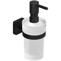 Дозатор для жидкого мыла Kludi Vela S 2597639 Черный матовый