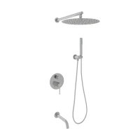 Душевая система Oliveeka Y OL-88939017-BN цвет Никель матовый
